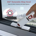 Mini Portable Foldable Sponge Mop – Handheld 360° Cleaning Mop for Home, Office & Car