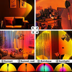 RGB 16-in-1 Sunset Lamp Projector