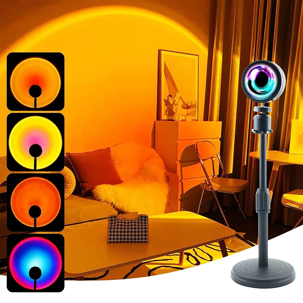 RGB 16-in-1 Sunset Lamp Projector
